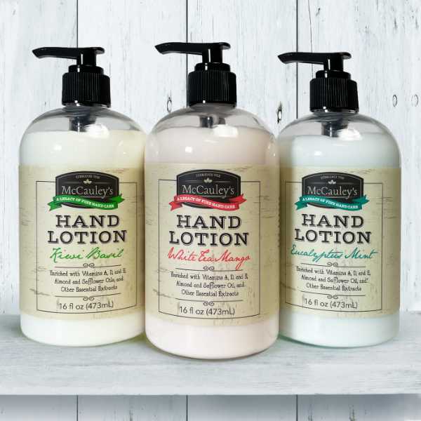 McCauley's Hand Lotions