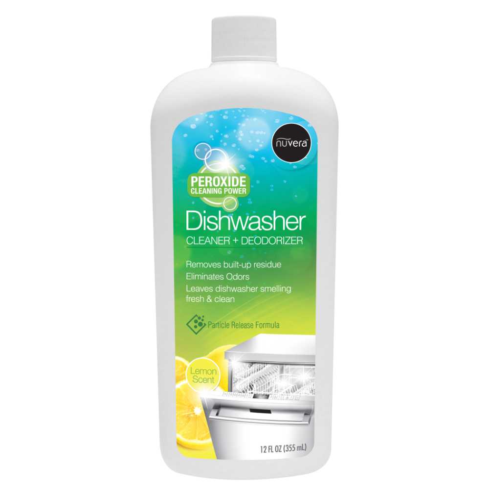 Nuvera Dishwasher Cleaner + Deodorizer - front
