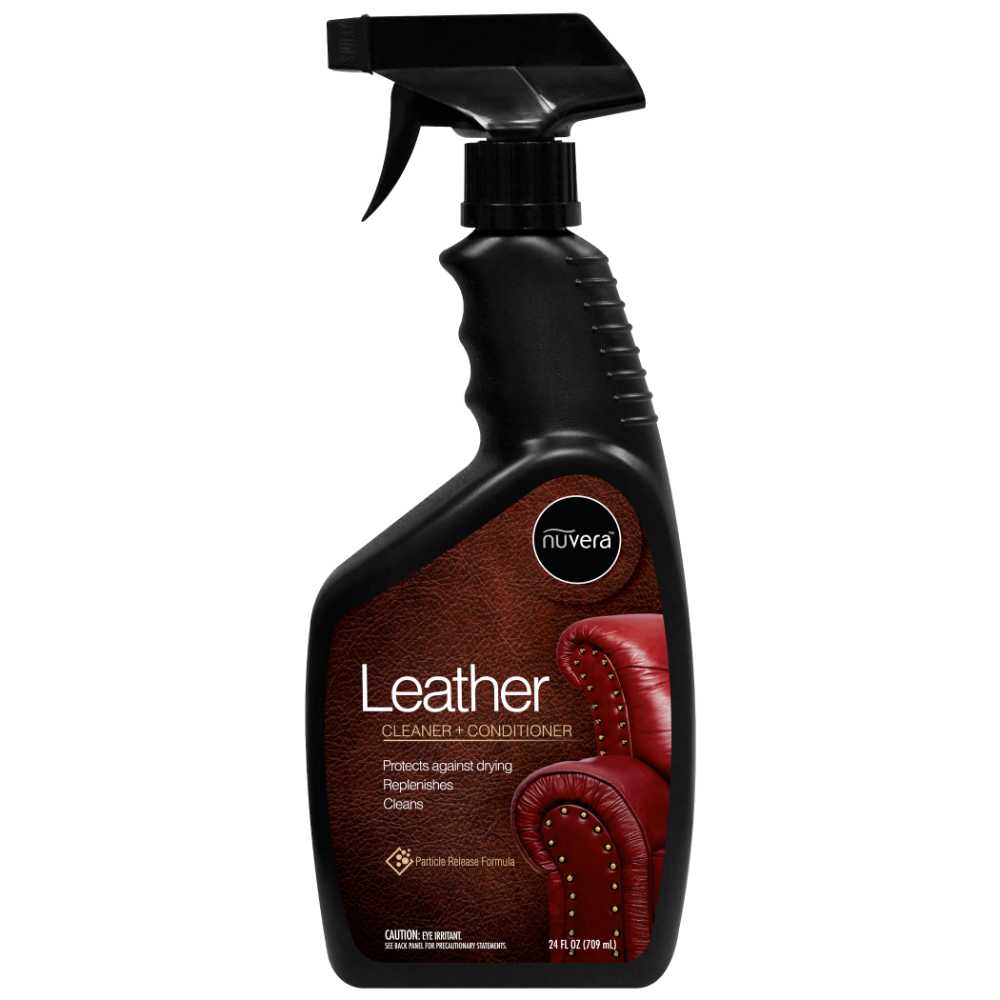 Nuvera Leather Cleaner + Conditioner - front