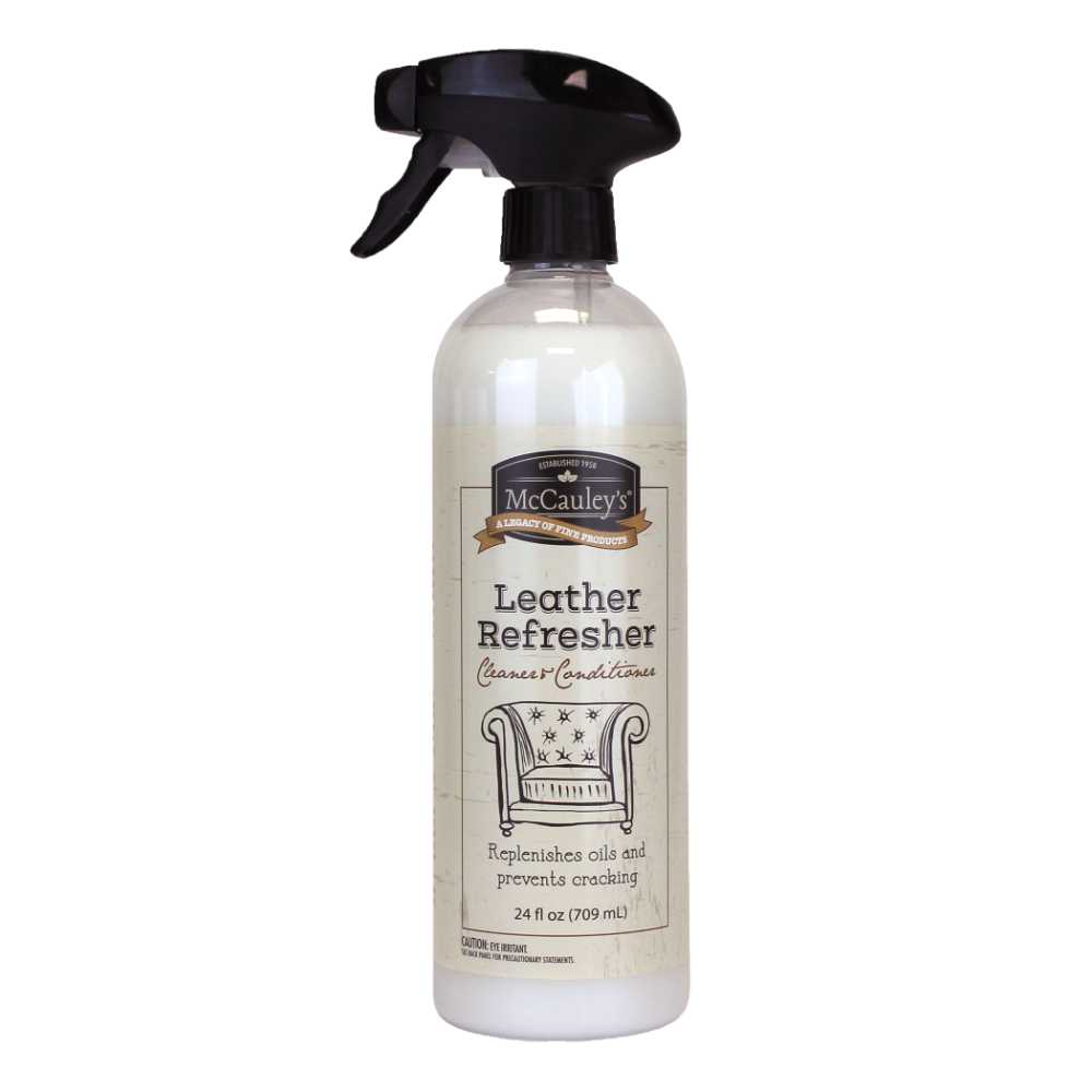 McCauley's Leather Refresher Cleaner Conditioner - front