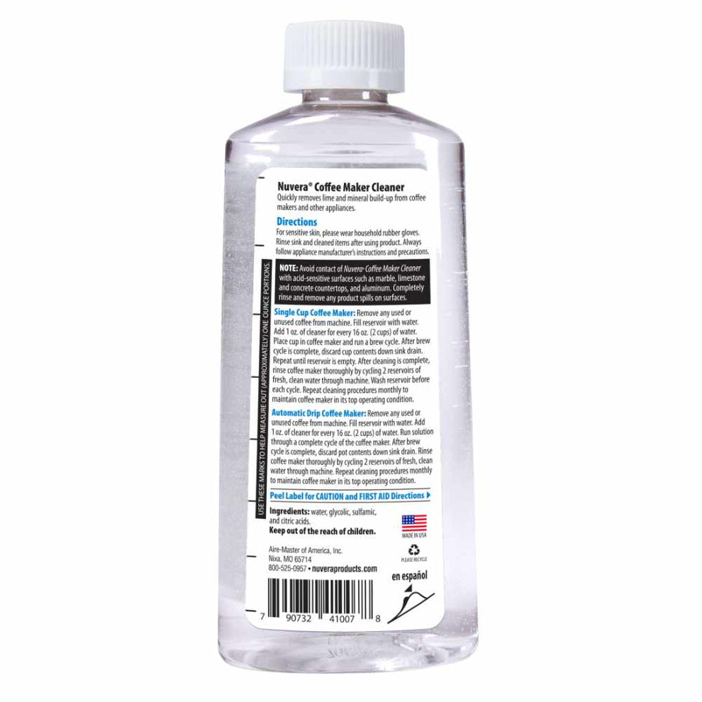 Coffee Maker Cleaner Nuvera
