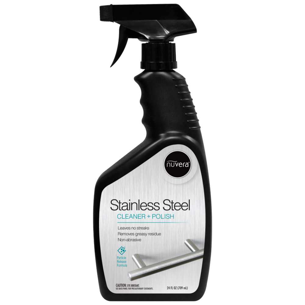 Nuvera Stainless Steel Cleaner - front