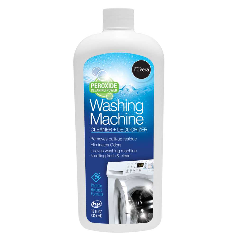 Nuvera Washing Machine Cleaner + Deodorizer - front